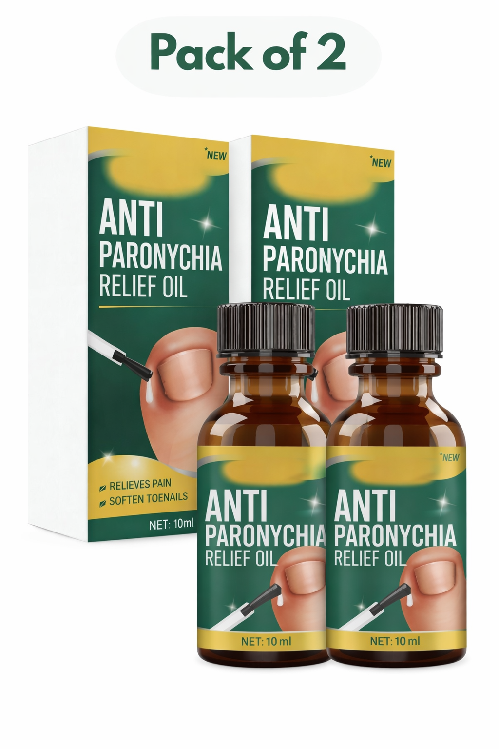 Anti Paronychia Relief Oil- Buy 1 get 1